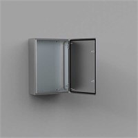 ASR wall-mounted stainless steel 316L, single door enclosure 600x600x210