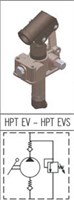 HPT EVS 12|Hand pump for tank mounting with Bellows/Double check/relief valve - 12ccm/320bar